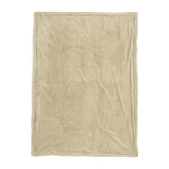 Meyco Mini Knots Fleece Ledikantdeken 100 x 150 cm Toffee