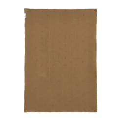 Meyco Mini Knots Fleece Ledikantdeken 100 x 150 cm Toffee