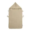 Meyco Mini Knots Voetenzak - Sand