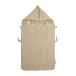 Meyco Mini Knots Voetenzak - Sand