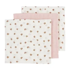 Meyco Mini Panther Hydrofiel Luiers Soft Pink 3 Stuks