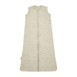 Meyco Rib Mini Spot Slaapzak - Zomer - 110 cm - Sand Melange