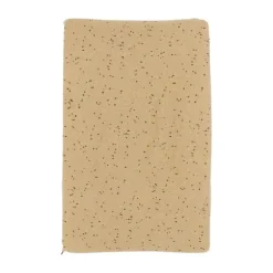 Meyco Rib Mini Spot Waskussenhoes - Toffee Melange