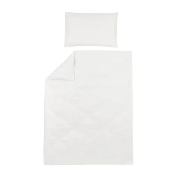 Meyco Uni Dekbedovertrek Offwhite 140 x 200 / 220 cm