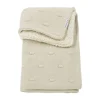 Meyco Wiegdeken Knots Teddy - 75 x 100 cm - Soft Sand
