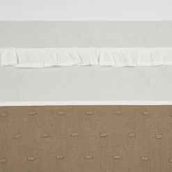 Meyco Wieglaken - Ruffle - Soft Pink