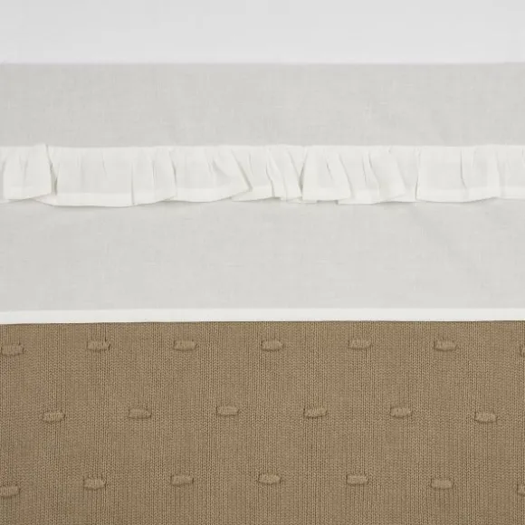 Meyco Wieglaken - Ruffle - Soft Pink