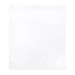 Meyco Wieglaken Wit Met Bies Grijs 75 x 100 cm