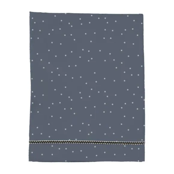 Mies & Co Adorable Dots Ledikantlaken Blue 110 x 140 cm