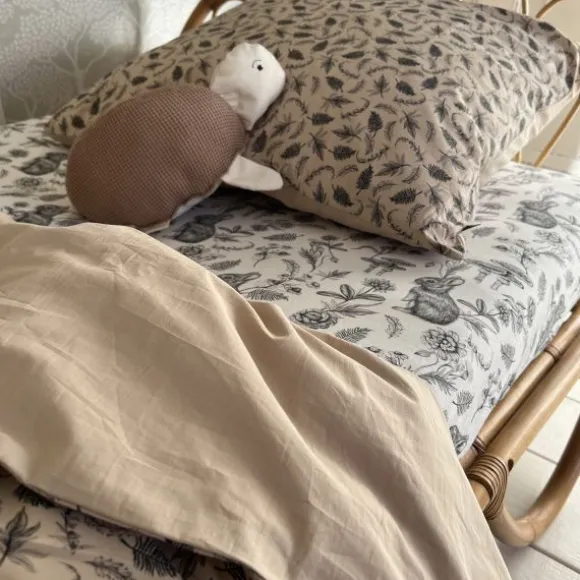 Mies & Co Soft Teddy Blanket Big - Cozy Cottage Humus - 110 x 140 cm