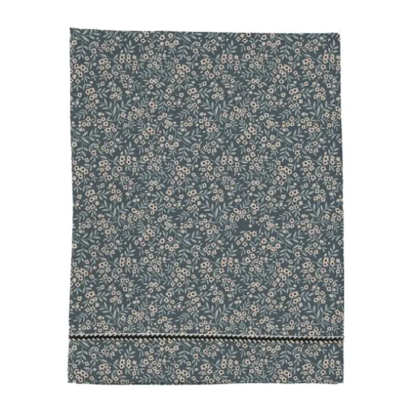 Mies & Co Vintage Flower Wieglaken Blue 80 x 100 cm