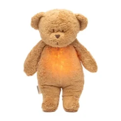 Moonie The Humming Bear Slaapknuffel - Cappuccino
