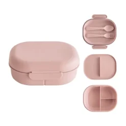 Mushie - Lunchbox Incl. Bestek - Sage