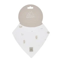 Nanami Bandana Slabbetje - Polarbear - Off-White