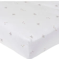 Nanami Bird Hoeslaken - 60 x 110 / 120 cm