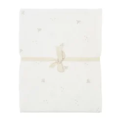 Nanami Bird Wieglaken - 75 x 120 cm - Off White