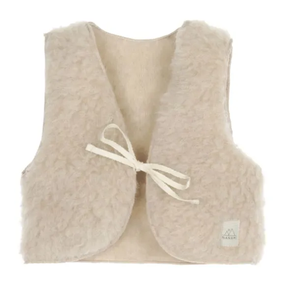 Nanami Bodywarmer - Mt. 50-56 - Wol - Naturel