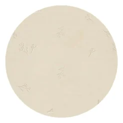 Nanami Speelmat Rond - Dried Flower - Naturel