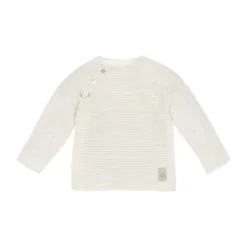 Nanami Top - Mouselin - Maat 50/56 - Stripe Off-White/Beige