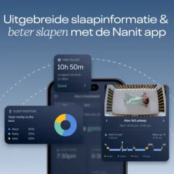 Nanit Pro Camera Babyfoon - Met App + Flex Stand & Breathing Band