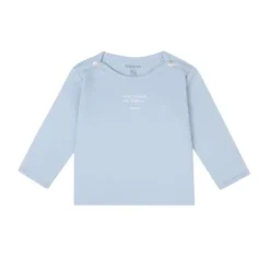 Noppies Neisse Lange Mouwen T-shirt - Blue Fog - Mt. 44