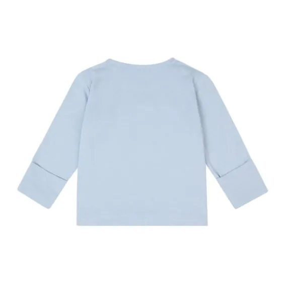 Noppies Neisse Lange Mouwen T-shirt - Blue Fog - Mt. 44