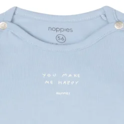Noppies Neisse Lange Mouwen T-shirt - Blue Fog - Mt. 44
