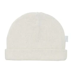 Noppies Nevel Rib Mutsje Cafe Au Lait Melange Prematuur