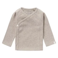 Noppies Rib Nanyuki Shirt Taupe Melange Mt. 50