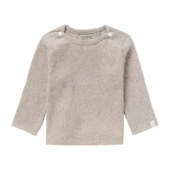 Noppies Rib Natal T-shirt Lange Mouwen Oatmeal Mt. 44