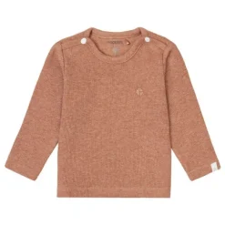 Noppies Rib Natal T-shirt Lange Mouwen Oatmeal Mt. 44