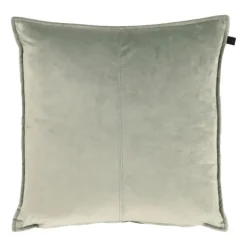 Overseas Middlestitch Kussen - 60 x 60 cm– Velours – Beige
