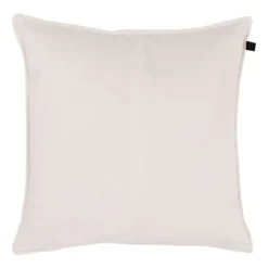 Overseas Middlestitch Kussen- 45 x 45 cm - Velours – Off White