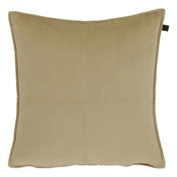 Overseas Middlestitch Kussen- 45 x 45 cm - Velours – Off White
