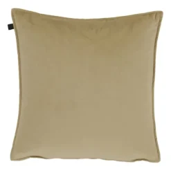 Overseas Middlestitch Kussen- 45 x 45 cm - Velours – Off White