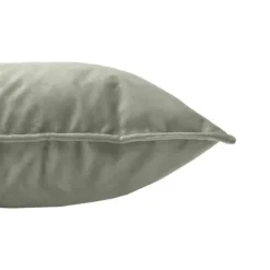 Overseas Middlestitch Velours Kussen Olive 45 x 45 cm