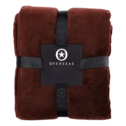 Overseas Nelson Plaid – Maroon