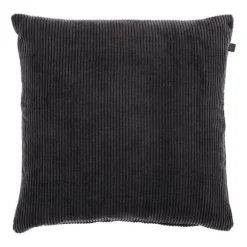 Overseas Rib Kussen - 45 x 45 cm - Smoke