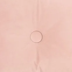 Overseas Velours Button Kussen - Rose Dust