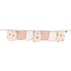 Overseas Vlaggenlijn - Rose Dust - 260 cm