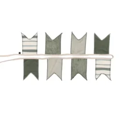 Overseas Vlaggenlijn - Soft Green - 260 cm