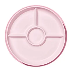 Oxo Tot Stick & Stay Bord met 3 vakjes - Blossom