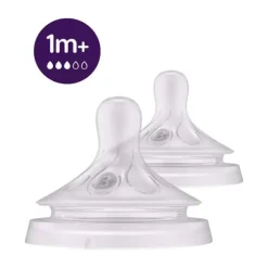 Philips Avent Natural Flesspeen - 1+ Mnd - T3