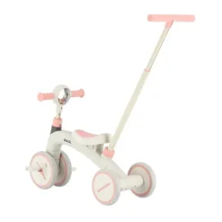 Puck 3-In-1 Driewieler - Wit/Bruin