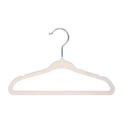 Puck Kledinghanger - Antislip - 6 Stuks - Ecru