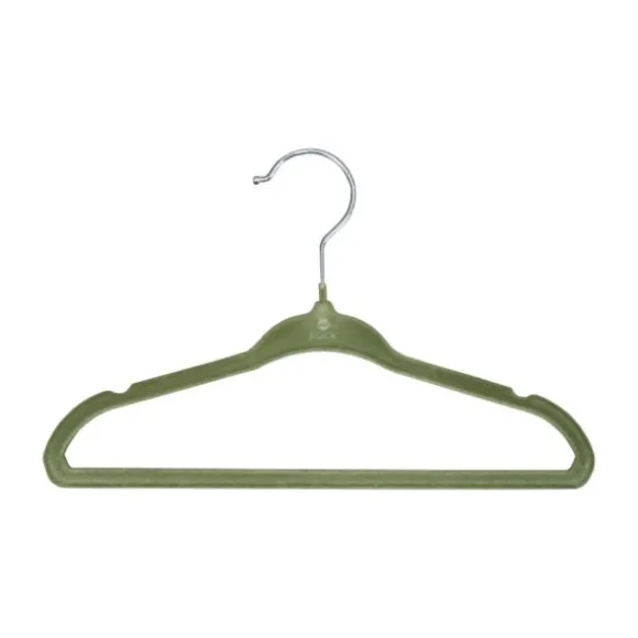 Puck Kledinghanger - Antislip - 6 Stuks - Ecru