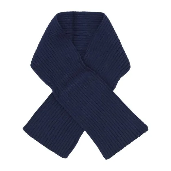 Puck Knit Sjaal - Navy