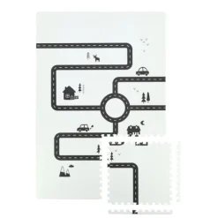 Puck Playmat Road - Sandy Blue