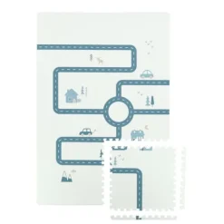 Puck Playmat Road - Sandy Blue