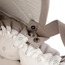 Sebra Kap Voor 3-in-1 Babynest - Dark Olive